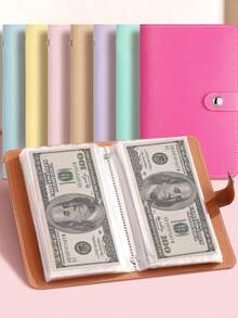 100 Budget And Savings Challenge Binder Envelope Set - Affordable, Multifunctional Portable And Organized Storage Bags, Ideal For Back-To-School Students Or Savings Goals.,For School Supplies,Back To School - Multicolor - View 4