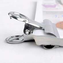 QY Large Metal Hinge Clips 16Pack 2 Inch Chip Clips For Food Bags Silver Binder Paper Clip Clamp For Pictures Photos Home Kitchen Office School Supplies 51mm  5837 - Silver - View 6