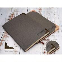 80-Piece Metal Book Corners - Small Iron Corner Protectors Scrapbook, Photo Album, Diary Covers - Gold, Silver, Gold, Antique Bronze - Vàng, Bạc, Vàng hồng, Đồng cổ 80 chiếc - Xem 2