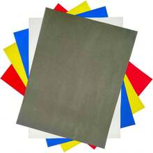 Saral Paper Corp Wax Free Transfer Tracking Paper Sampler Pack - One 8.5 Inches X 11 Inches Sheet For Each Color (Red, Blue, Yellow, White, Graphite) - 1 - 查看 3