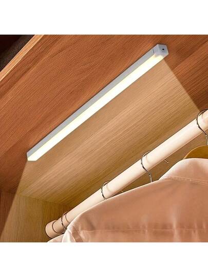 LED Strip Motion Sensor Light, Modes Adjustable, USB Rechargeable, Magnetic Stick On Bedside Lamp, Wardrobe Cabinet, Indoor Lighting Night Verlichting Function view 3