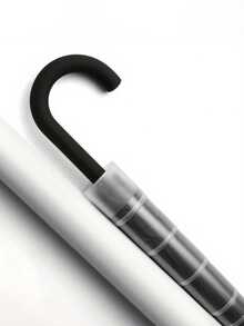 غطاء مظلة بلاستيكي مقاوم للماء قطعة واحدة، كم مظلة قابل للتلسكوب مع واقي من التنقيط، شفاف، محمول، مقاوم للماء وقوي، سهل التخزين، مناسب للسفر والاستخدام الخارجي