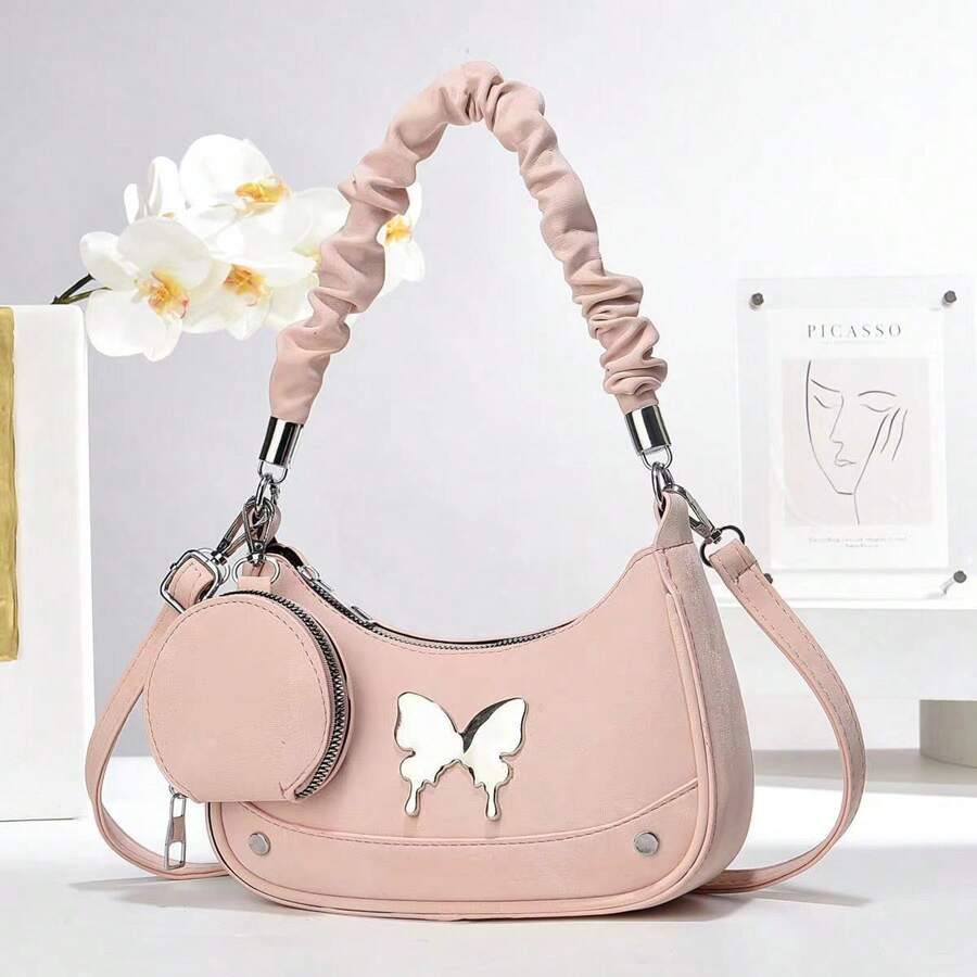 Women Shoulder Bags - 棗紅 - 查看 1