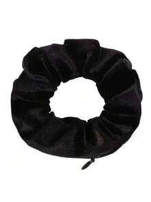 1pc Creative Black Hair Band Secret Compartment-Hidden Coin And Key Receiver Hair Band, Portable Secret Storage Accessories, Non-Waterproof Material. - Multicolor - View 29