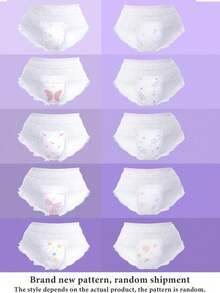 5/10/30pcs, Sanitary Napkins, Night-Time Pant-Type Sanitary Napkins, Disposable, Extremely Thin And Breathable, Instantly Soft, Also Suitable For Postpartum Women, The Elderly - White - View 11