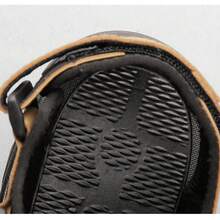 Sandalias de hombre de con correas ajustables de, suela antideslizante, zapatos de playa casuales de verano para exteriores, Sandalias unisex de punta redonda estilo pescador talla grande chanclas de verano para hombre/mujer, con suela gruesa antideslizan - Café integral - Ver 7