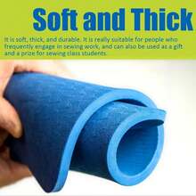 Sewing Machine Silent Pad/Foot Pad, Shock-Absorbing And Anti Slip Manual Accessories - 1PC Grey - View 4