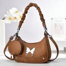 Women Shoulder Bags - 棗紅 - 查看 4