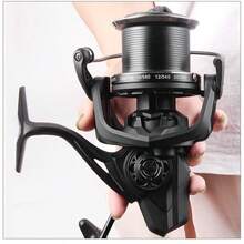 1pc Drag 20KG Big Spinning Fishing Reel 8000-14000 Series Aluminum Alloy Spool Fishing Reel 4.8:1 Baitcasting Reels Reel Fishing - Multicolor - View 2