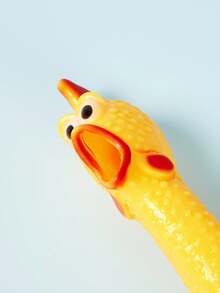 PETSIN Upgraded Screeching Chicken Pet Toy, Hot-Selling Dog Screaming Chicken Stress Relief Squeeze Squeaky Toy For Dogs Cats, Creative Funny Scream Chicken Plaything For Pet Entertainment - Multicolor - View 6