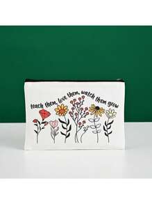 Canvas Zipper Coin Purse Makeup Bag Storage Pouch, Creative Cartoon Canvas Pencil Case, New Waterproof Makeup Bag, Clutch Bag, Toiletry Bag, Small Fabric Pouch Bag,Room Decor, Bags,Makeup Bag,Vanity,Travel,Make Up Bag,Travel Essentials,Organizer,Storage,Travel Essential,Makeup Organizer,Makeup Bags,Make Up Organizer,Organiser,Toiletry Bag,Desk Organiser,Cosmetic Bag,Makeup Pouch,Make Up Organize,Vanity Accessories,Make Up Pouch,Make Up Bags,Jewellery Box,Pouch,Makeup Brush Holder,Brush Holder,Perfume Organiser,Pouch Bag