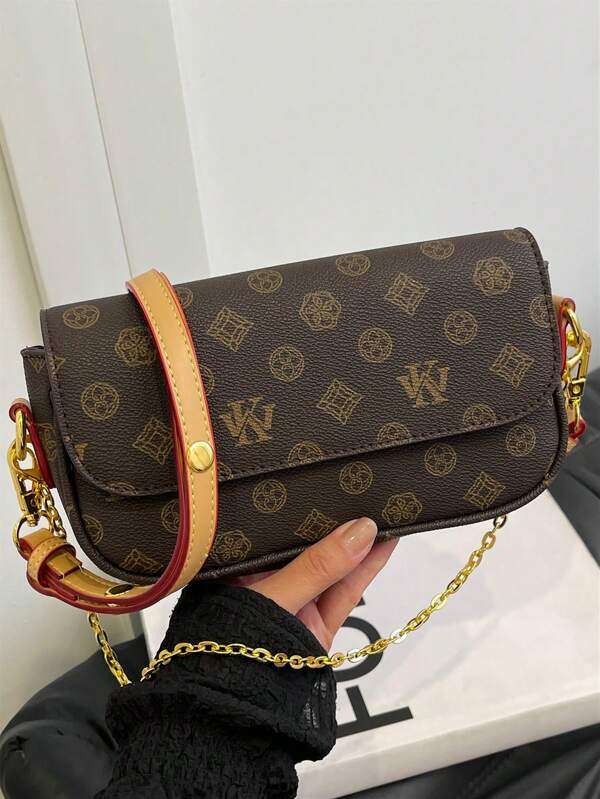 Bolsa Transversal Floral, Bolsa Feminina, Bolsa de Ombro, Bolsa Mensageira de Moda para Senhoras, Sacola de Compras, Bolsa Casual para Transporte
