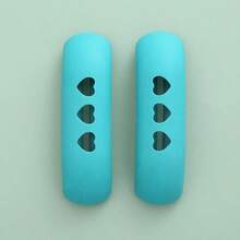 2pcs Silicone Pot Handle Covers, Creative Hollow Heart Detail Heat Resistant Non-Slip Pot Handle Protectors, Silicone Pot Handle Insulation Sleeves, Iron Pan Wok Handle Heat Resistant Sleeves, Heat Resistant, Wear-Resistant, Insulated Pot Handle Covers - Multicolor - View 9