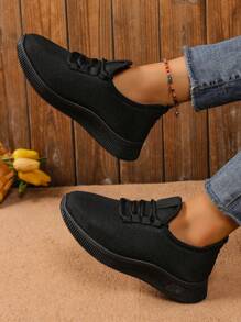 Thermal-Lined Winter Shoes, New Anti-Slip Soft Bottom Kitchen/Office/Work Shoes, Casual Sports Shoes For Women [Standard Size]