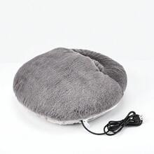 Hailicare 1 件 USB 供电暖脚器，环绕式脚跟设计，全脚覆盖加热装置，适用于办公室、书房、卧室、客厅等场合 - 灰色 - 查看 11