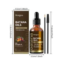 Batana Hair Oil, Gentle And Non-Irritating, Batana Hair Nourishing Oil Reduces Fragile Hair, Leaves Hair Soft, Shiny, Natural And Fluffy, Not Frizzy - 60ml - View 4