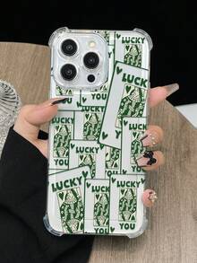 1 件透明加厚防摔扑克印花保护手机壳，适用于 iPhone11 12 13 14 11Promax 12Promax 13Promax 14Promax XR 15 15PRO 15PROMAX 16 16PRO 16PROMAX、GalaxyA05/A15/A25/A35/A53/A54/A55/S23/S24ULTRA - 彩色 - 查看 3