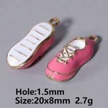 2 piezas/15 piezas/24 piezas Lindos dijes de aleación de zinc esmaltados con diseños 3D realistas de comida, animales, frutas, pasteles, sandía, corazón, cereza, chile, ideales para manualidades y elaboración de joyería