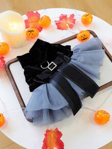 1 Stück Haustierkleidung, Hunde-/Katzenkleidung, fröhliches Welpen Lässig Fashion süßes, bequemes Kostüm, Minihund Welpen Hochzeitskleid