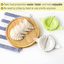 3 Pack, Empanada Press, Dough Press, Dumpling Press, Hand Pie Press, Mini Pie Press, Hand Pie Maker, Meat Pie Cutter, Pie Press, Pastry Press, Turnover Press - Assorted Colors 1 - View 5
