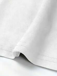 Ladybug Print Women's Plus Size Tops Crew Neck Novelty Shirt Casual Short Sleeve Top Funny Graphic Tee  Summer Vacation Clothing - 白色 - 查看 6