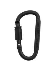 1 件高品质加厚 8CM 可锁 D 型环登山扣螺丝螺母夹，彩色铝合金 D 型扣