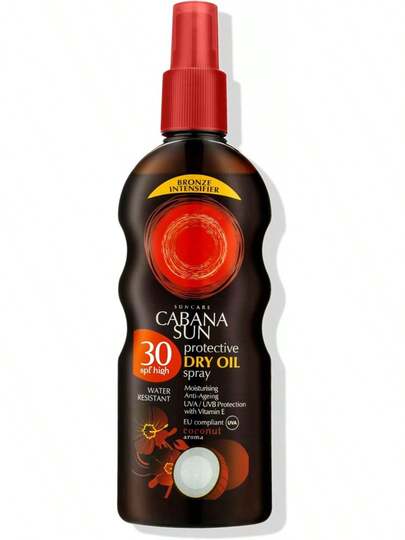 Cabana Sun CABANA Deep Tanning Dry Oil Spray SPF30 - 200 Ml