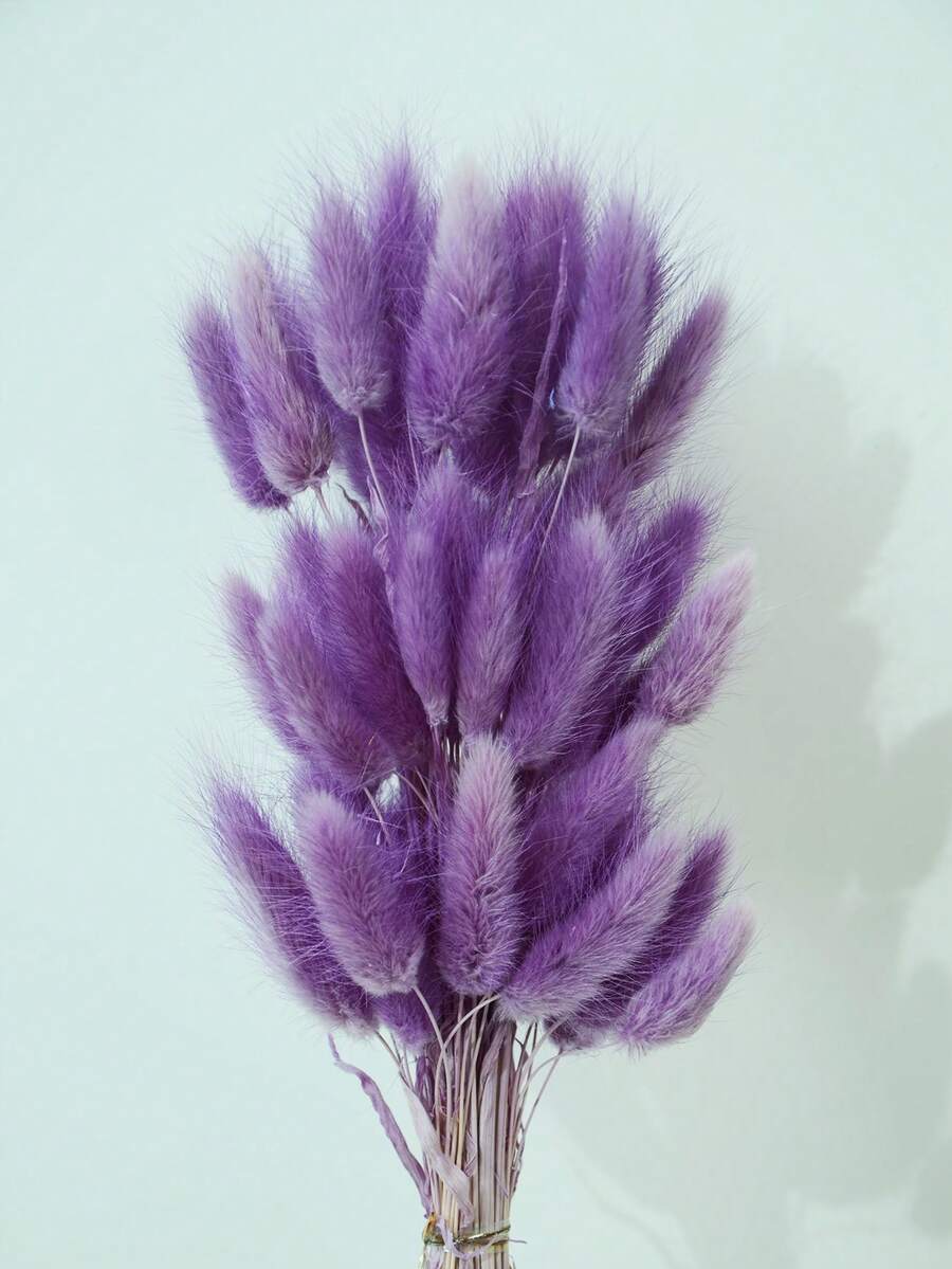 60/120/240 件波西米亚风格人造花 - 天然干燥潘帕斯草、蒲公英花、家居、婚礼、办公室、咖啡厅装饰、情人节和母亲节礼物