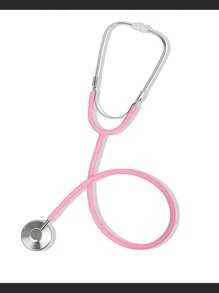 Aluminum Children's Stethoscope Toy - Realistic Working Acoustic Function, Doctor Role Play Costume Accessory, Simulation Medical Toolkit Gift For 3-8 Years Old Boys And Girls