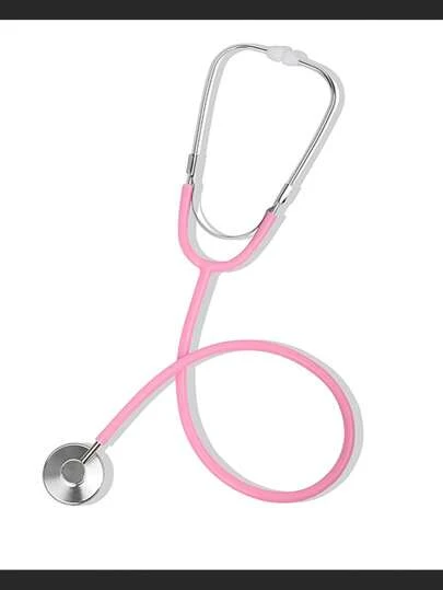 Aluminum Children's Stethoscope Toy - Realistic Working Acoustic Function, Doctor Role Play Costume Accessory, Simulation Medical Toolkit Gift For 3-8 Years Old Boys And Girls