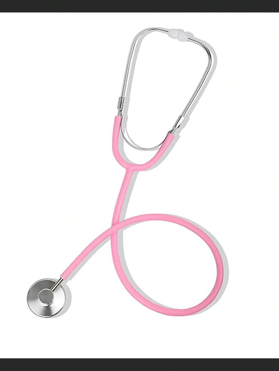 Aluminum Children's Stethoscope Toy - Realistic Working Acoustic Function, Doctor Role Play Costume Accessory, Simulation Medical Toolkit Gift For 3-8 Years Old Boys And Girls