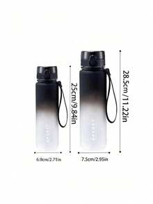 Thermal Insulated Water Bottle, High Temperature Resistant, Suitable For Men & Women, Large Capacity, Gradient Color, Portable Water Bottle - Multicolor - View 5