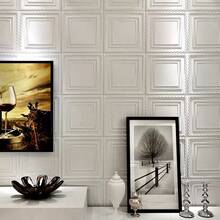 24pcs PVC Wall Panels, White Wallpanels Ceiling Tiles 20 X 20 Drop Ceiling Tiles, Hanging Decorative Tiles, High Grade PVC Wall Panels, Fire Rated, Light Weight, Prevent Breakage, 19.69*19.69inch - White - View 11