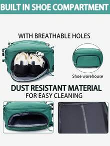 Women's Backpack, Women's Large Capacity Travel Backpack, Commuting And Class Backpack, Fashionable Computer Bag, Short Distance Business Travel Luggage Bag - Multicolor - View 4