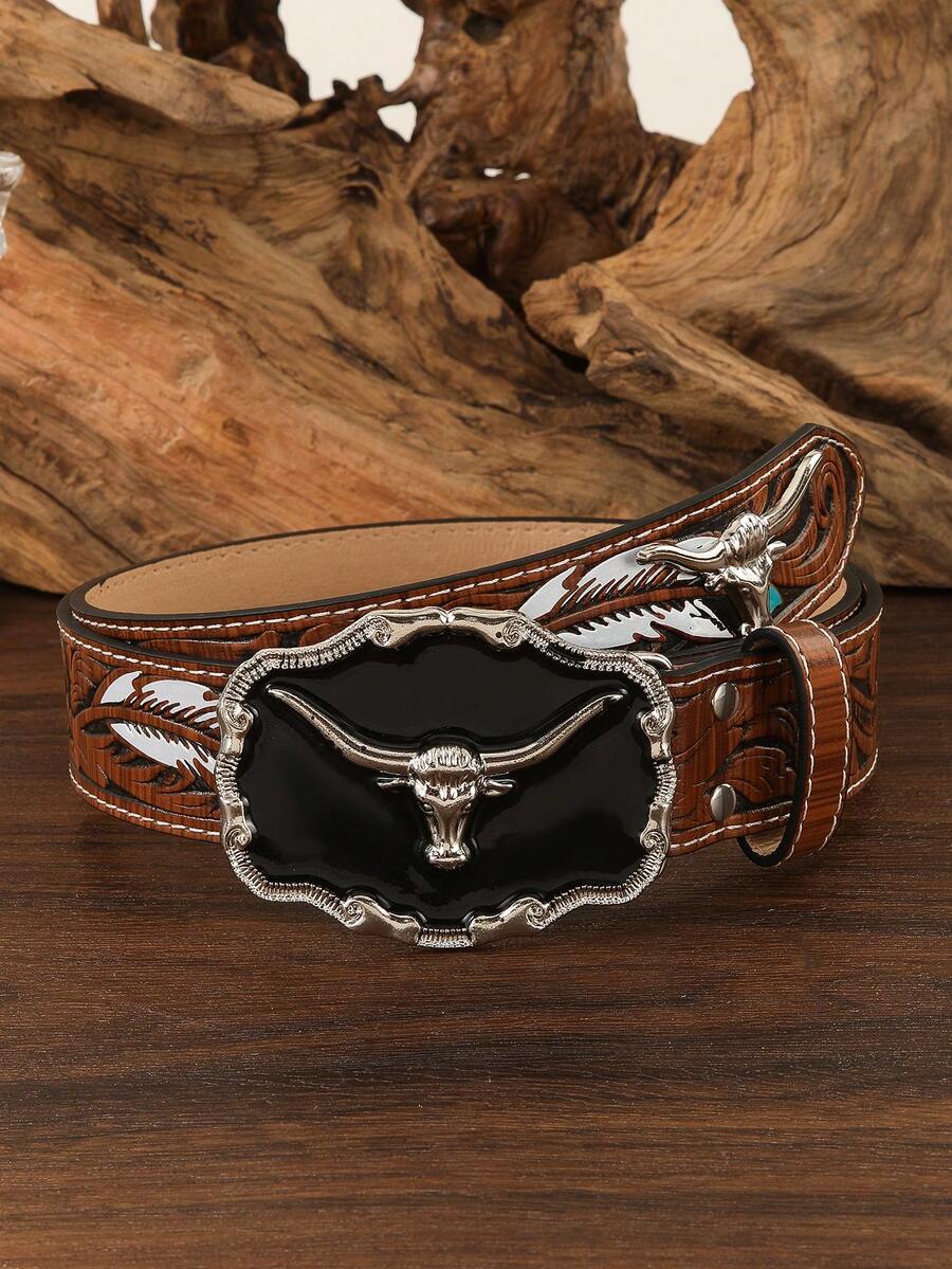 休闲百搭复古西式女士腰带秋季、秋季、万圣节