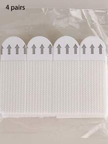 4/12/24 Pairs Adhesive Hooks, Waterproof & Removable Hooks For Frames, Mirrors And Artworks, Wall-Mounting Solution Without Damage - Multicolor - View 12