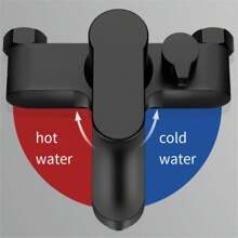 1 Set Stainless Steel Bathroom Shower Faucet, Toilet Bathtub Mixer Valve, Hidden Wall-Mounted 3-Way Faucet. Zinc Alloy 3-Valve Bathtub Shower Mixer Faucet, High Pressure Water Control, No Electricity Required, Easy Installation