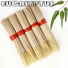 30/100pcs/Pack Incense Sticks - Eucalyptus, Lavender, Sandalwood, Jasmine, Sage, Rose, Milk, Dragon's Blood - Natural Wooden Bamboo Sticks, Suitable For Aromatherapy, Yoga, Meditation, Home And Office Fragrance
