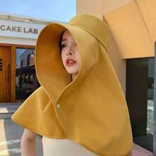 Cappello protettivo per il collo di moda, design semplice e durevole, adatto per spiaggia, attività all'aperto, festival, vita quotidiana d'estate