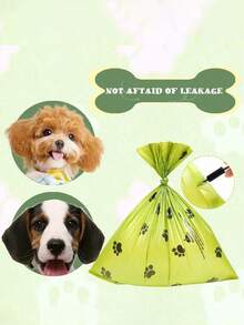 狗粪袋，6/8/10/20/30/40/50卷（每卷15个粪便袋）——厚实耐用，防臭。适用于卫生、食品和宠物护理领域的清洁和卫生工作。宠物垃圾袋，无味，大号，适用于狗粪，适用于食物垃圾、垃圾、庭院垃圾、动物粪便、婴儿垃圾和厕所垃圾。