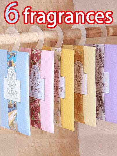 1/5/10pcs Fragrance Sachet, Long Lasting Lavender Scent, Wardrobe, Car Air Freshener