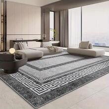 Velvet 850g/M² Floral Print Office And Coffee Shop Decoration Living Room Floor Sofa Coffee Table Luxury Non-Slip Kitchen Non-Slip Velvet Carpet, Fresh Floral Pattern, Makes The Kitchen Full Of Life And Safety. Bohemian Style Carpet, Vintage Red  Pattern, Non-Slip, Suitable For Living Room, Bedroom, And High-Traffic Areas, Machine Washable With Non-Slip Base - Multicolor - View 6