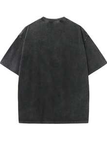 2026 Summer Tops Men's Retro California Style Cotton T-Shirt-"Est.1989" Coconut Tree Design, Short Sleeves, Round Neck, Casual Summer Clothes, Machine Washable, Summer Casual Clothes | TiedyeT T-Shirt Back Design, Retro T-Shirt.Loose And Comfortablesummer Clothes - màu đen - Xem 2