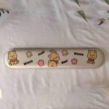 Disney Disney Winnie The Pooh Ergonomic Wrist Rest Mouse Pad & Laptop Mat - Official Licensed Multi-Functional Desk Pad With Premium Silicone Core & Milk-Silk Surface, Non-Slip Rubber Base For Office/Home/Gaming Comfort (Vivid Printing Technology, Aesthetic Desktop Decor Accessory), School Supplies, Back To School