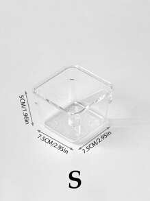 1pc/4pcs/5pc/6pcs/7pc/10/25pcs Transparent Cosmetic Storage Box, Drawer Storage Box, Compartmentalised Storage Containers, Freely Combinable, Cosmetic Organiser, Suitable For Home, School, Dormitory, Office Storage,Ideal For Home Storage And Organisation, Suitable For Women's Gift Boxes, Holiday Gift Boxes, Valentine's Day Gift Boxes, Valentine's Day Decorations,Girlfriend Gifts.