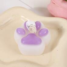 6pcs Cat Paw Shaped Candles, Creative Fragrance Candles Home Decor, Suitable For Gifts, National Day, Birthday Party, Valentine's Day, Back To School, Candlelight Dinner In Living Room, Bedroom, Bathroom