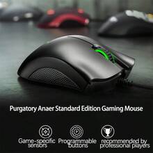 RAZER V3 X-Axis Mechanical Keyboard + DeathAdder 6400DPI Mouse Wired Ultra-Fast Response RGB Synchronization E-Sports Professional Set - Black - View 3