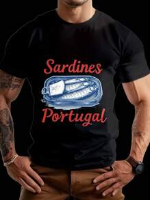 Bro! Graffiti Art T-Shirt - Vibrant Paint Splatter Design, Casual Crew Neck Tee For Men & Women, - Crew Neck, Short Sleeve, Regular Fit | Soft Cotton Blend | Men's T-Shirt - 黑色 - 查看 1