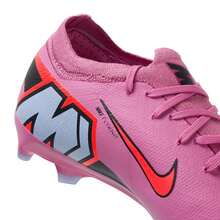 Nike ZM VAPOR 16 PRO AG-PRO Football Shoes, AG Studs, Air Zoom Cushioning, Traction For Men, On-Field Training, FQ8684-600 - Mysterious Flamingo Red/Black/Bright Orange Red - View 9