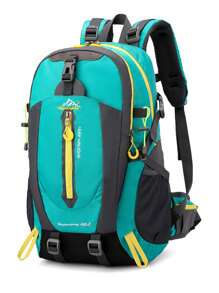 露营背包男士旅行包登山背包大号徒步收纳包户外登山运动双肩包